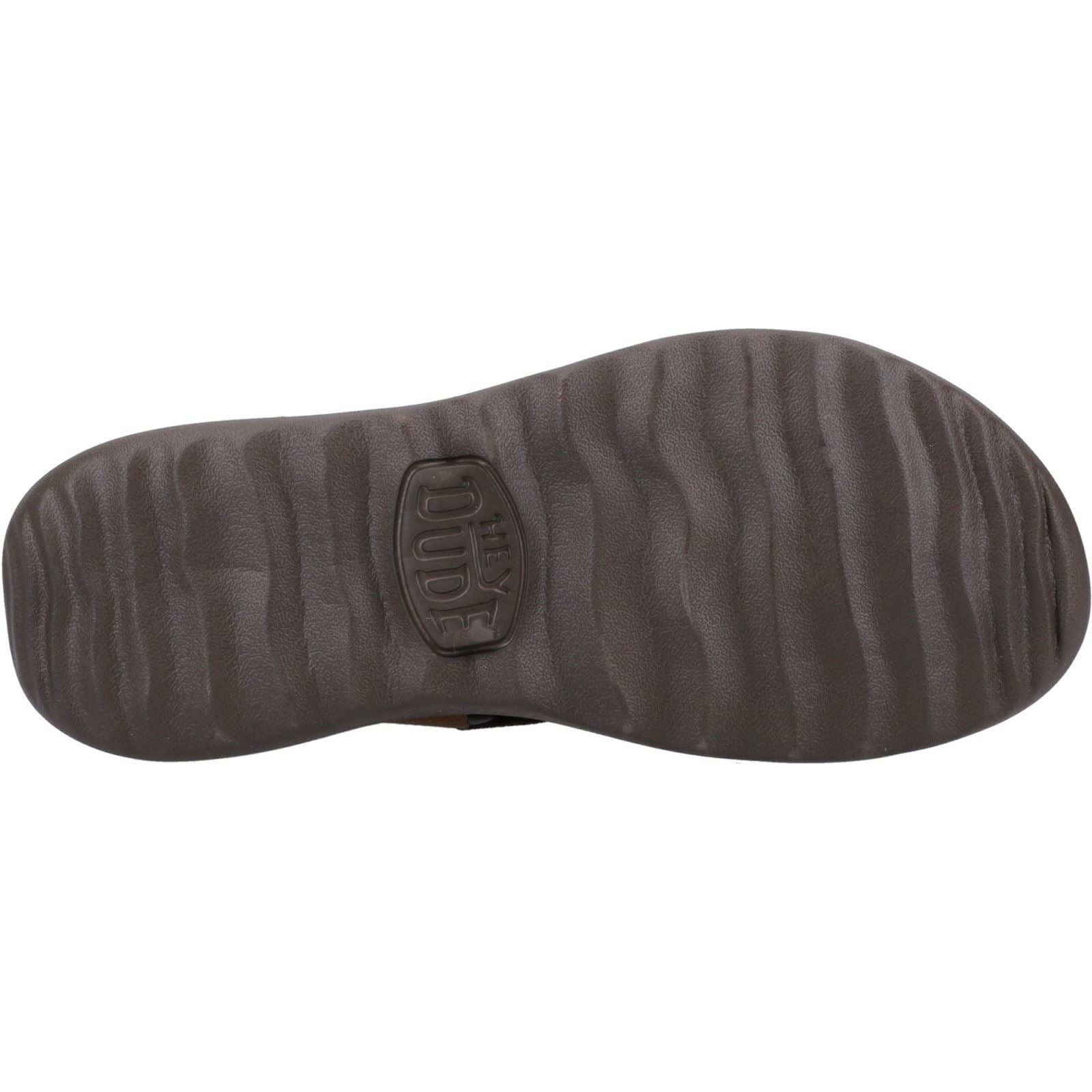 HEYDUDE Carson Herren Braun Sandalen