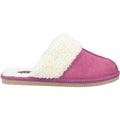 Hush Puppies Arianna Wildleder Damen Rosa Hausschuhe