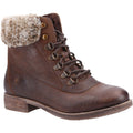 Hush Puppies Effie Kunstpelz Damen Braune Stiefel