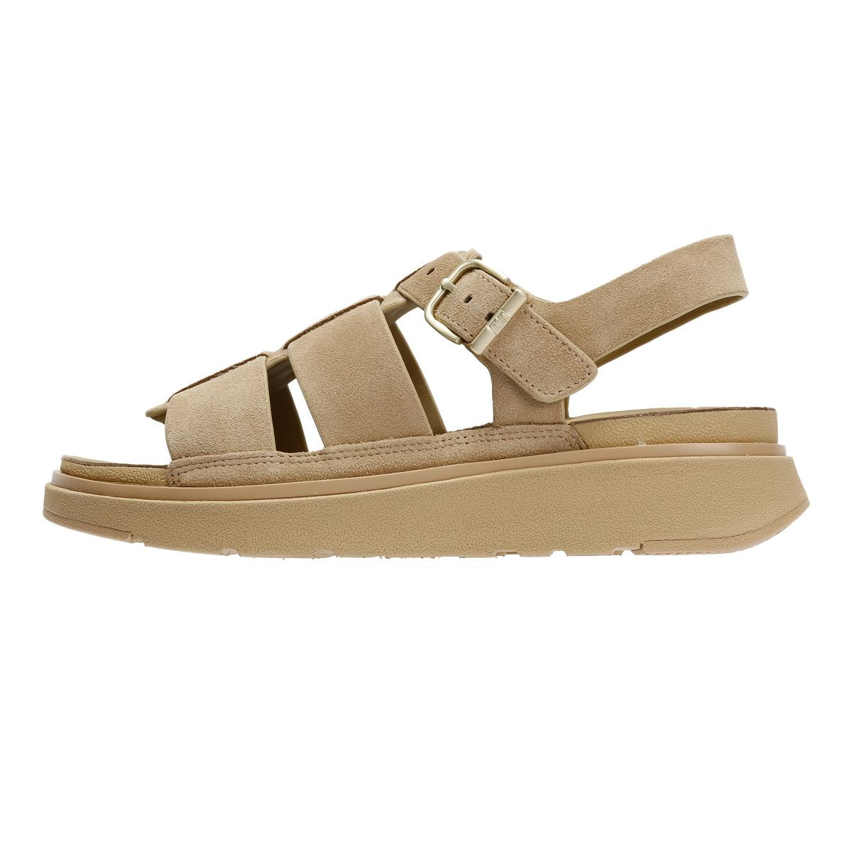 FitFlop GEN-FF Fisherman Wildleder Damen Braune Sandalen