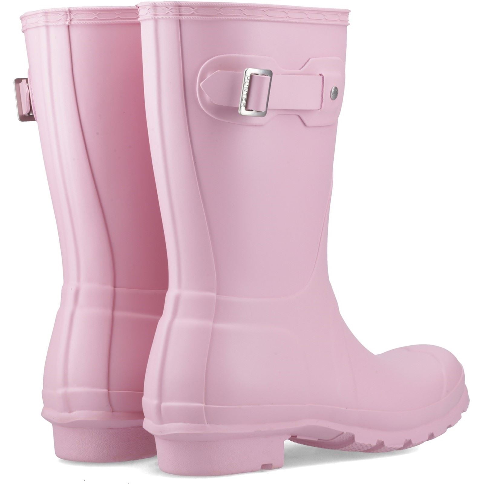 Hunter Original Short Damen Gummistiefel In Pink Nektar