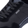 Boss Titanium Herren Schwarze Turnschuhe