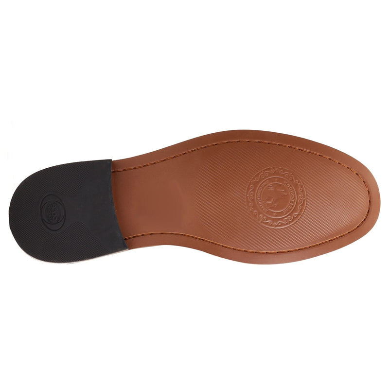 Base London Garfield Herrenslipper Aus Gebranntem Tan Leder