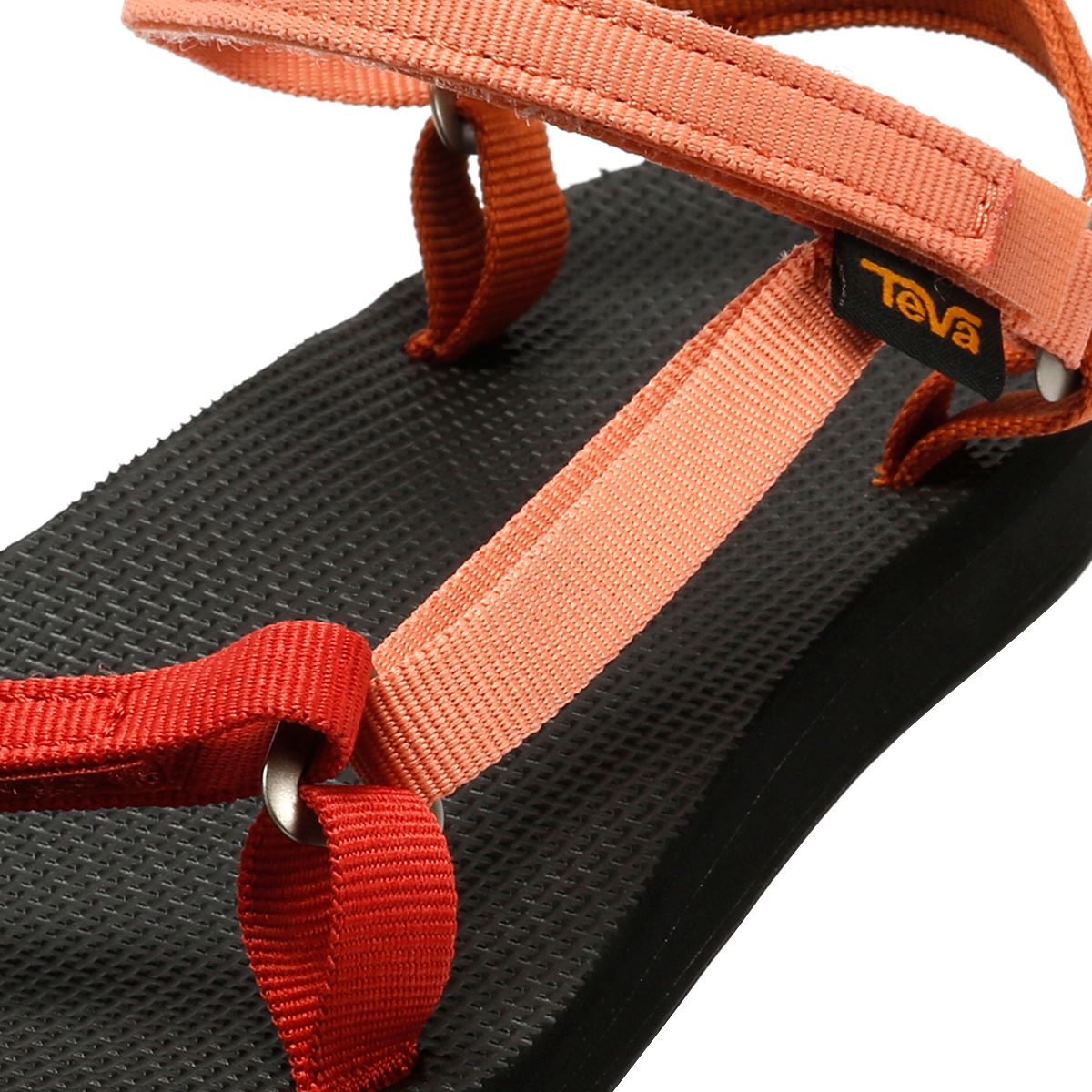 Teva Original Universal Slim Damen Rote Sandalen