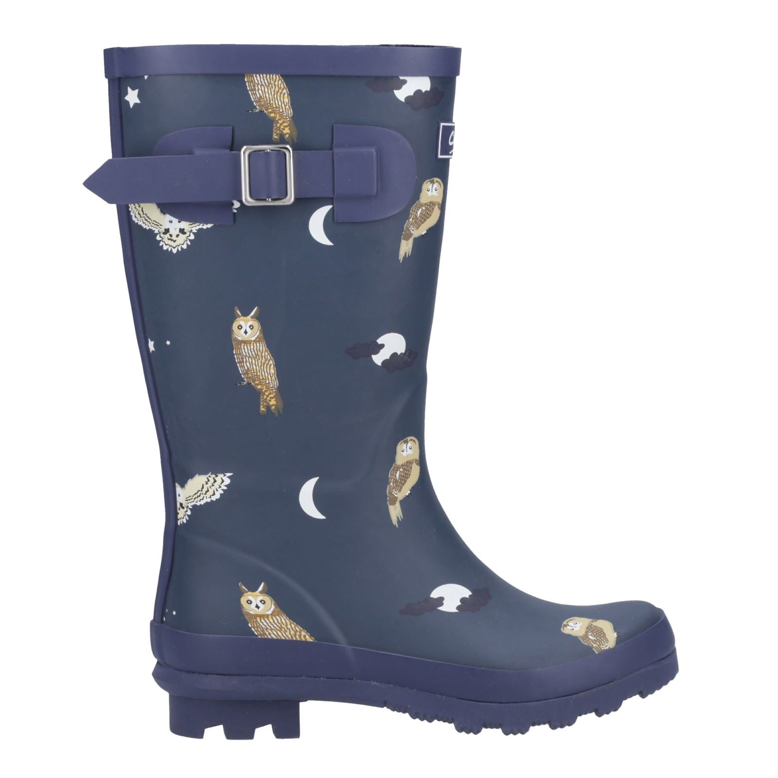 Cotswold Woodland JNR Gummistiefel Eulen Für Mädchen