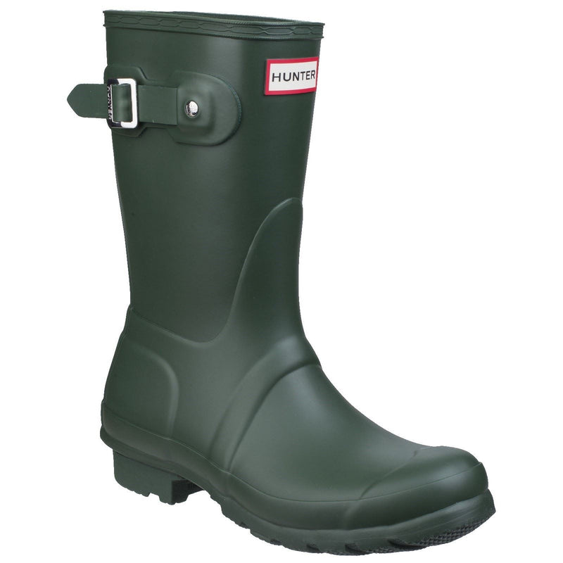 Hunter Original Short Damen Gummistiefel In Grün