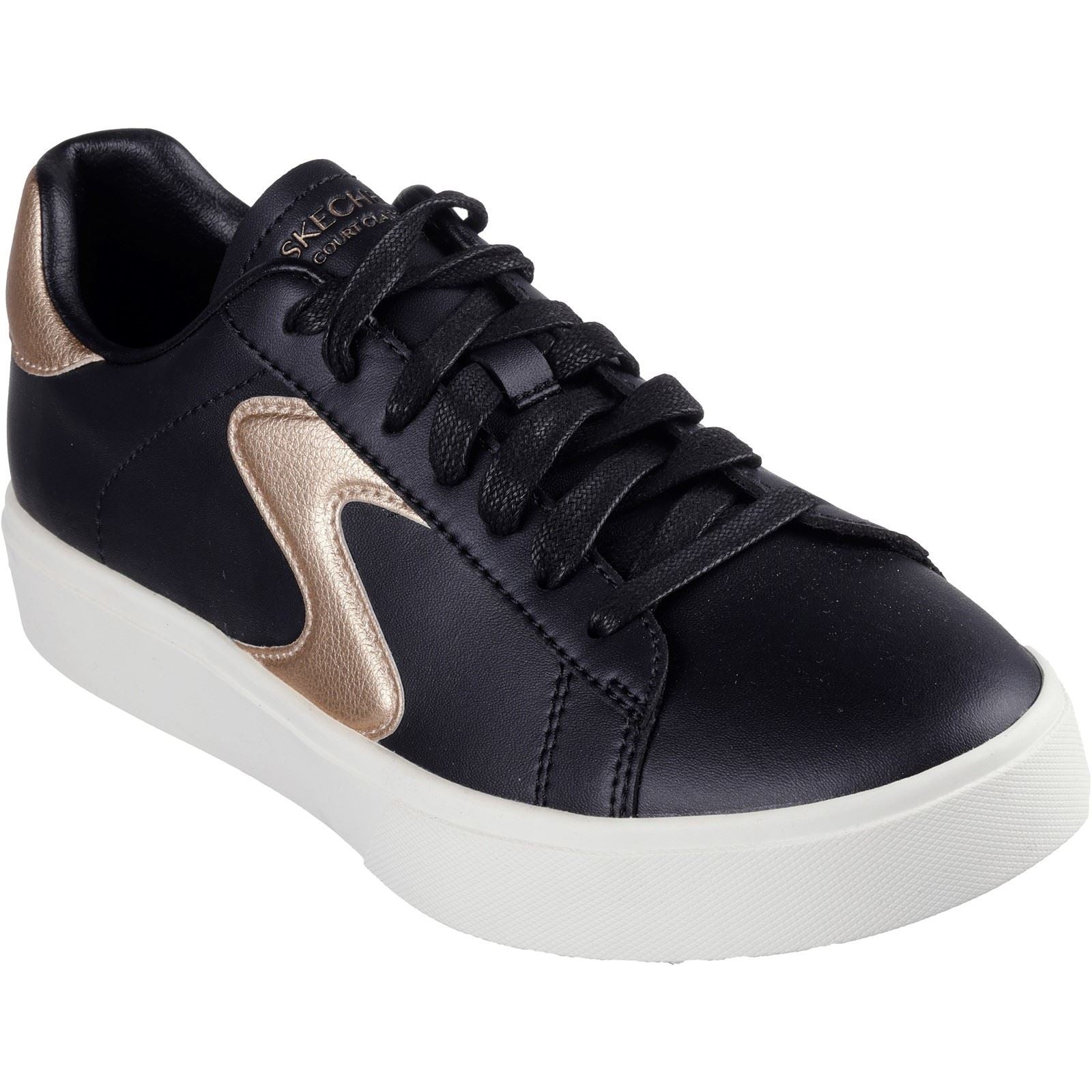 Skechers Eden LX - Beaming Glory Synthetik-Sneaker Für Damen In Schwarz/Roségold