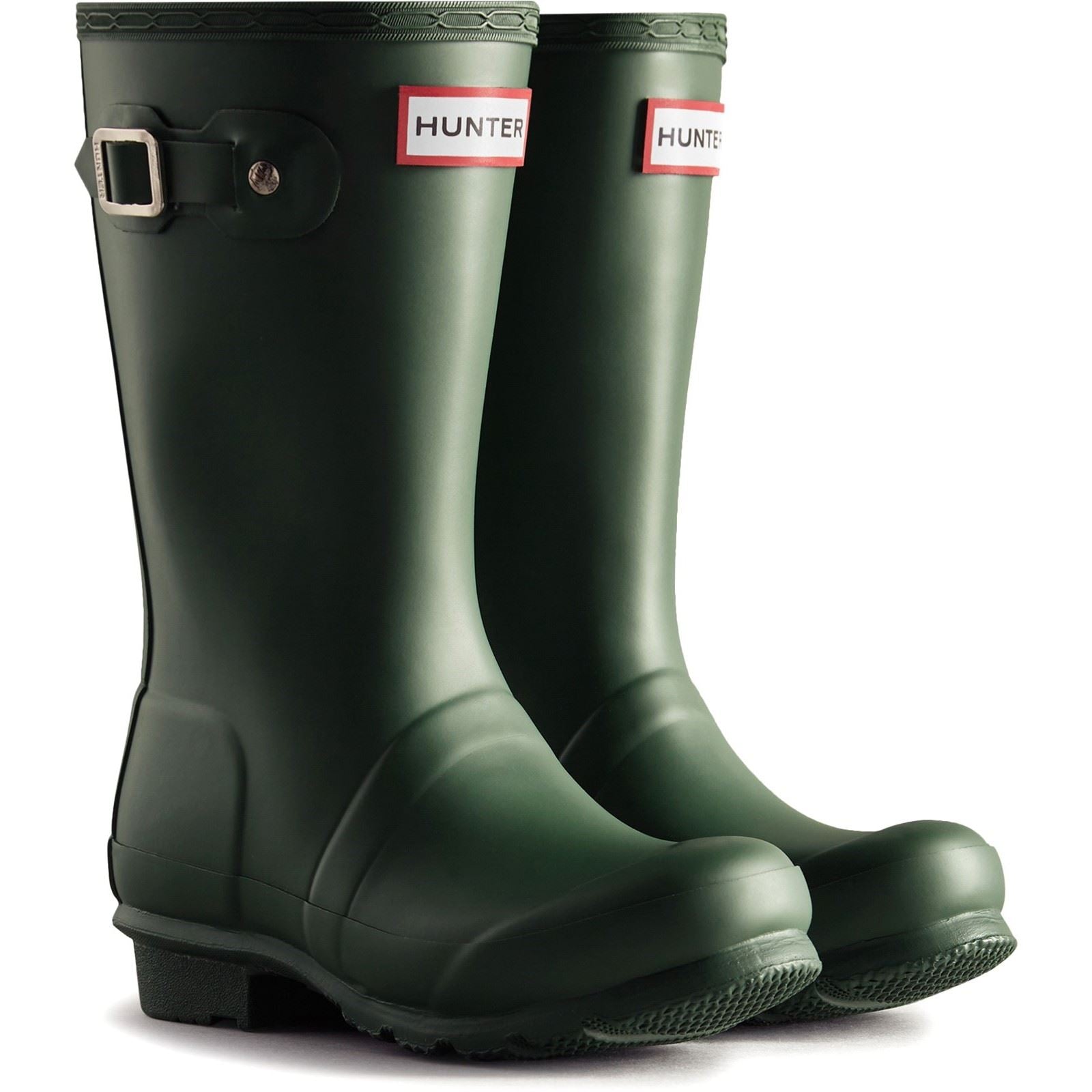 Hunter Junior Originals Gummistiefel Für Kinder In Grün, Unisex