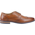 Hush Puppies Mack Herren Brogues Schuhe Aus Braunem Leder