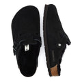 Birkenstock Boston Shearling Schwarz Hausschuhe