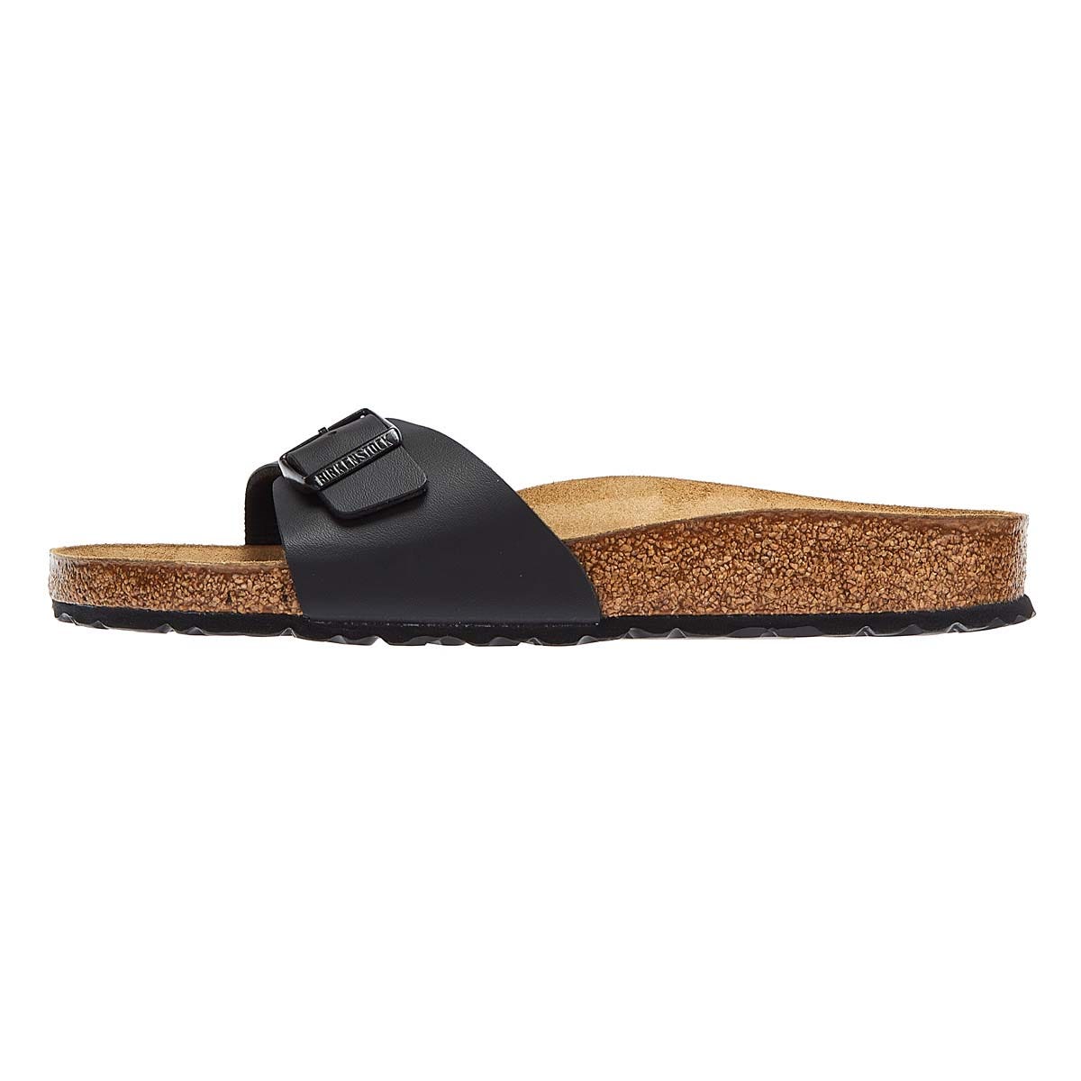 Birkenstock Madrid Birko Flor Damen Schwarz Sandalen