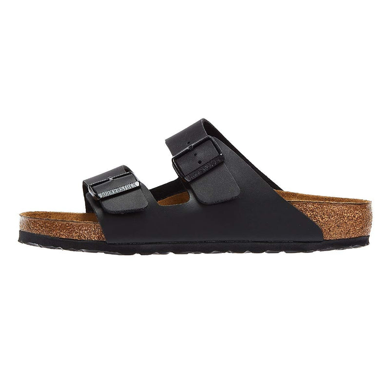 Birkenstock Arizona Birko-Flor Herren Schwarz Schmal Sandalen