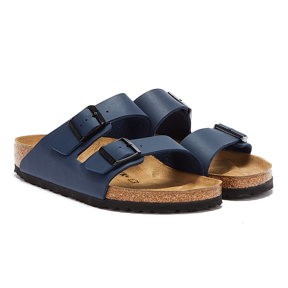 Birkenstock Arizona Birko Flor Navy Sandalen