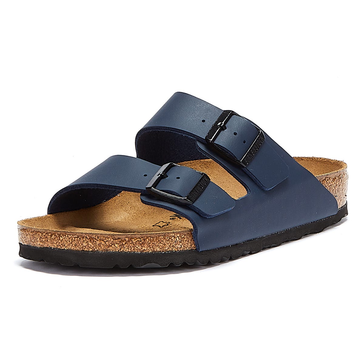 Birkenstock Arizona Birko Flor Navy Sandalen