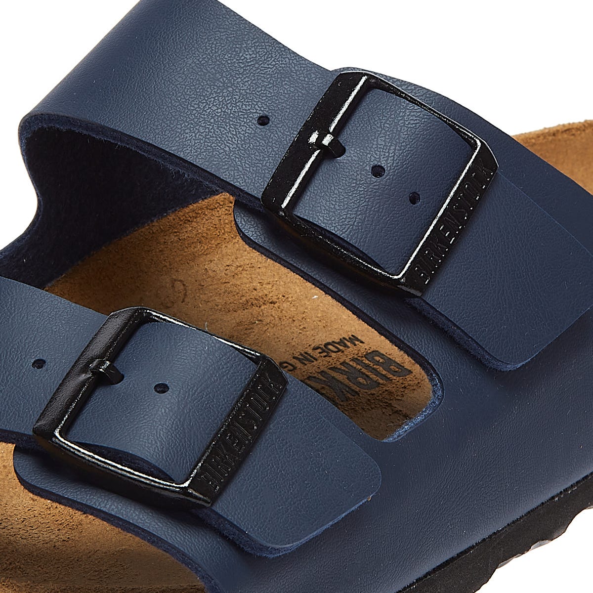 Birkenstock Arizona Birko Flor Navy Sandalen