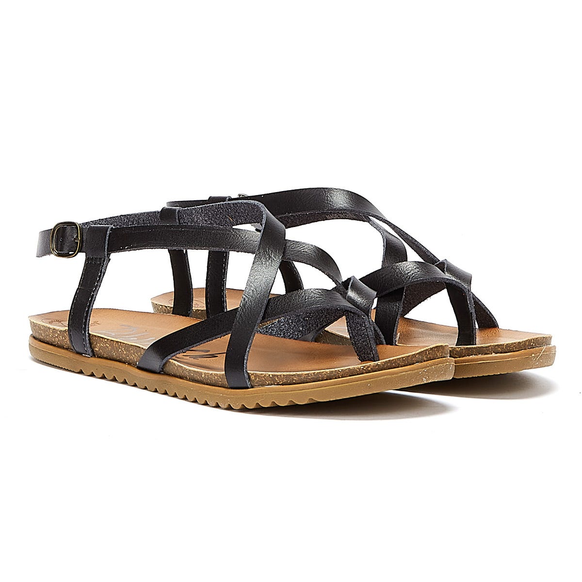 Blowfish Malibu Mirenda Damen Schwarz Sandalen