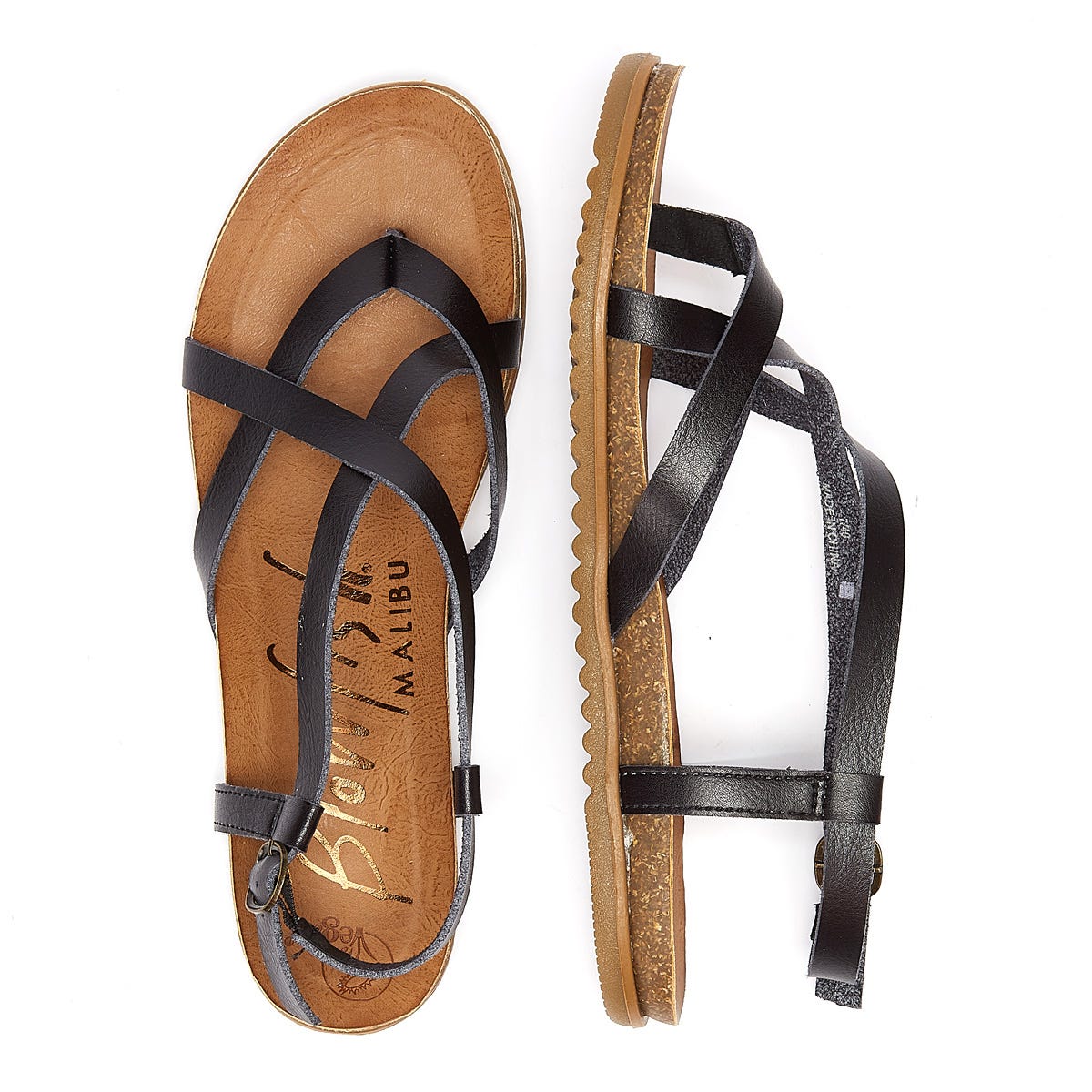 Blowfish Malibu Mirenda Damen Schwarz Sandalen