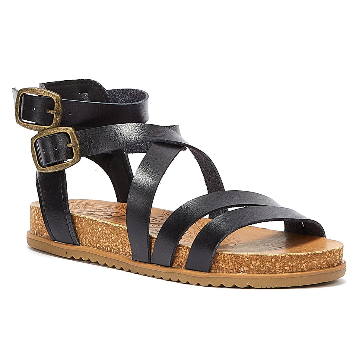 Blowfish Malibu Fandie Damen Sandalen In Schwarz
