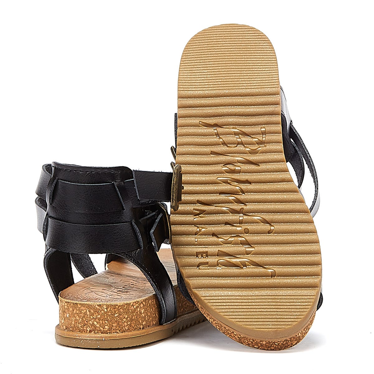 Blowfish Malibu Fandie Damen Sandalen In Schwarz