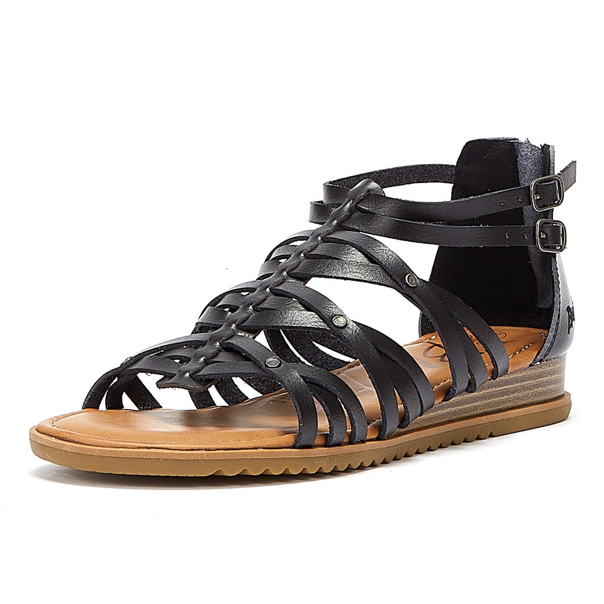 Blowfish Malibu Bloomy Womens Schwarze Sandalen