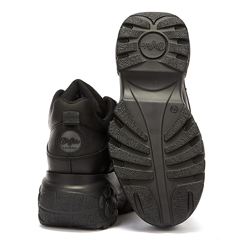 Buffalo London 1339-14 Damen Schwarz Turnschuhe