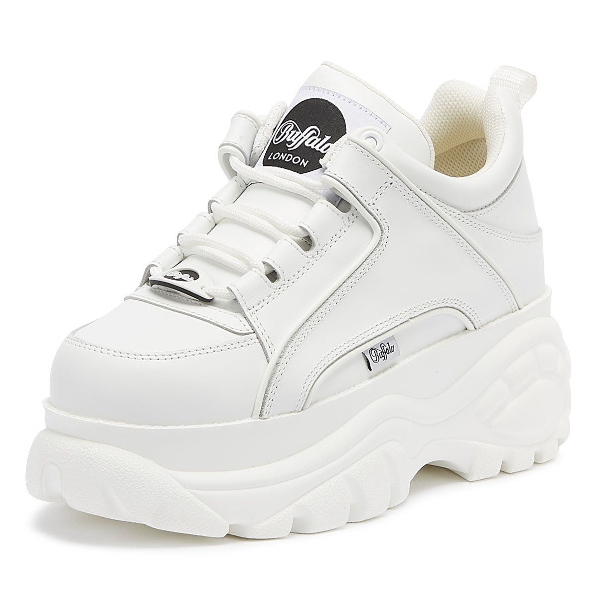 Buffalo London 1339-14 Damen Weiß Turnschuhe