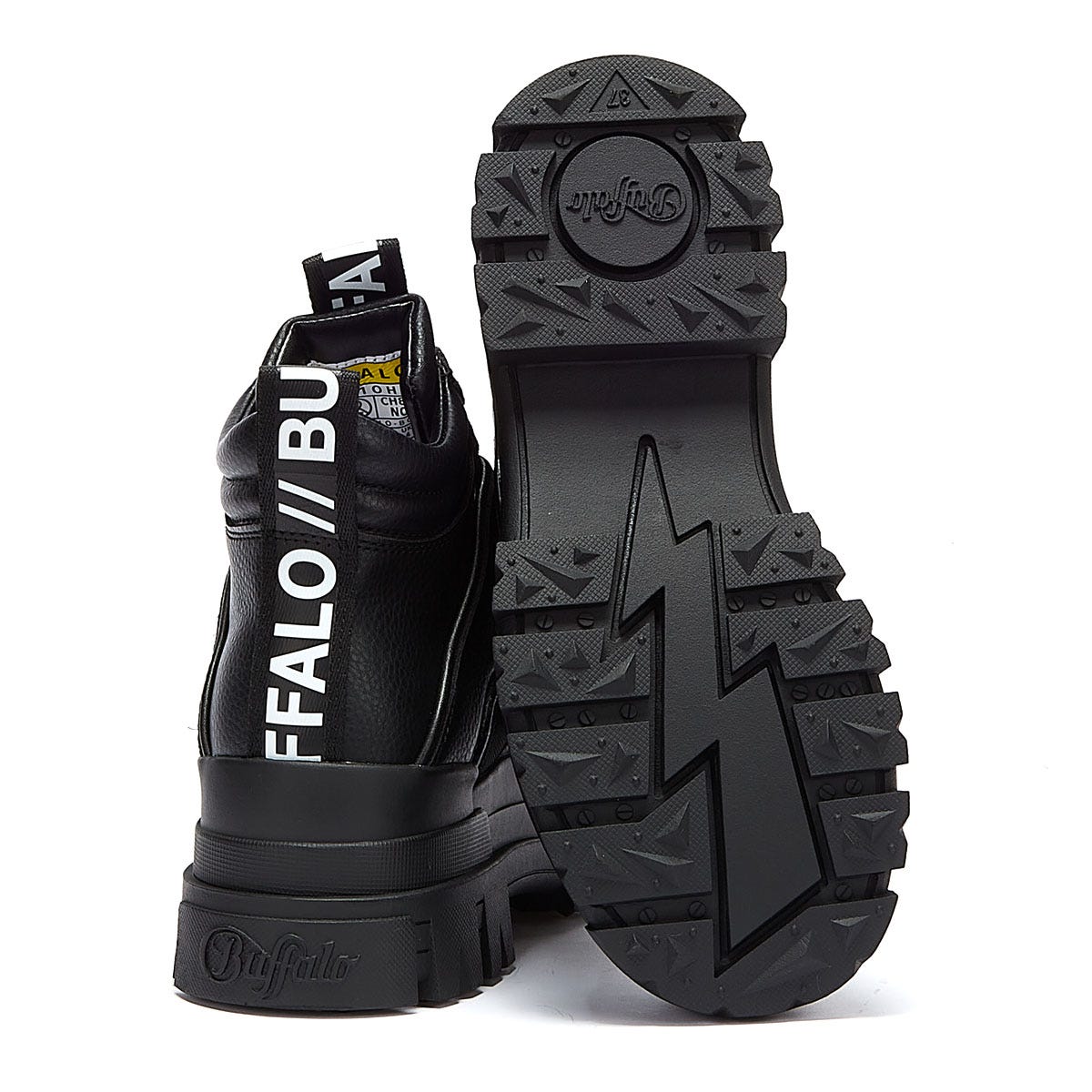 Buffalo Aspha Mid NC Damen Schwarz Stiefel