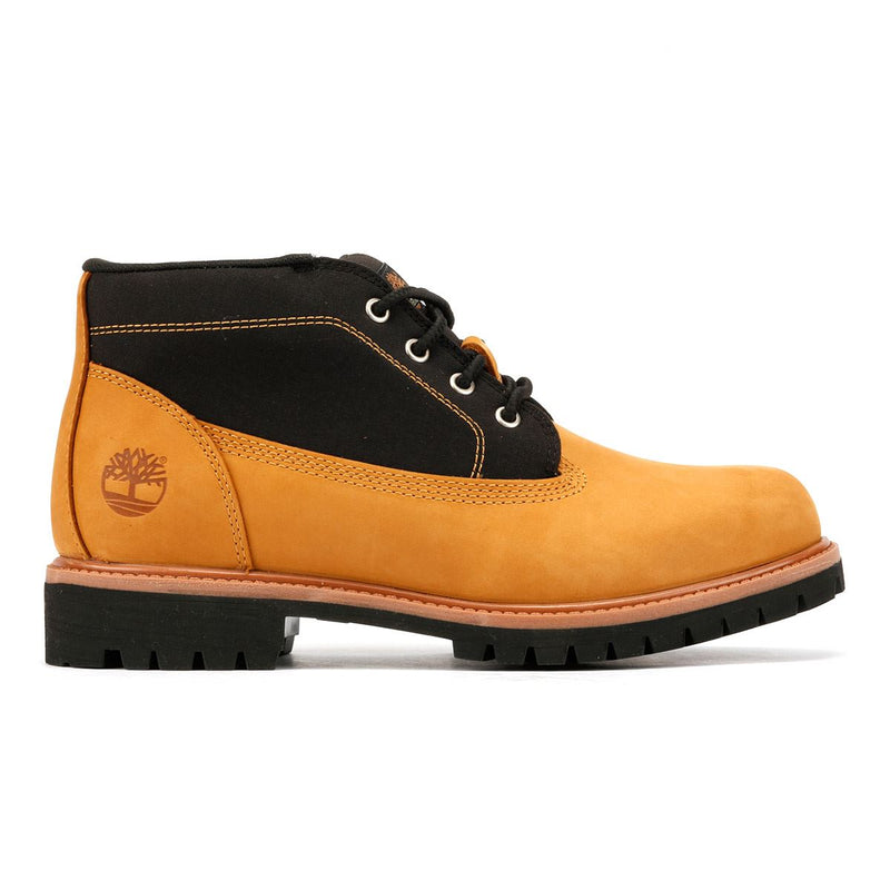 Timberland Mid Lace Chukka Workwear II Herren Stiefel Aus Gelbem Leder