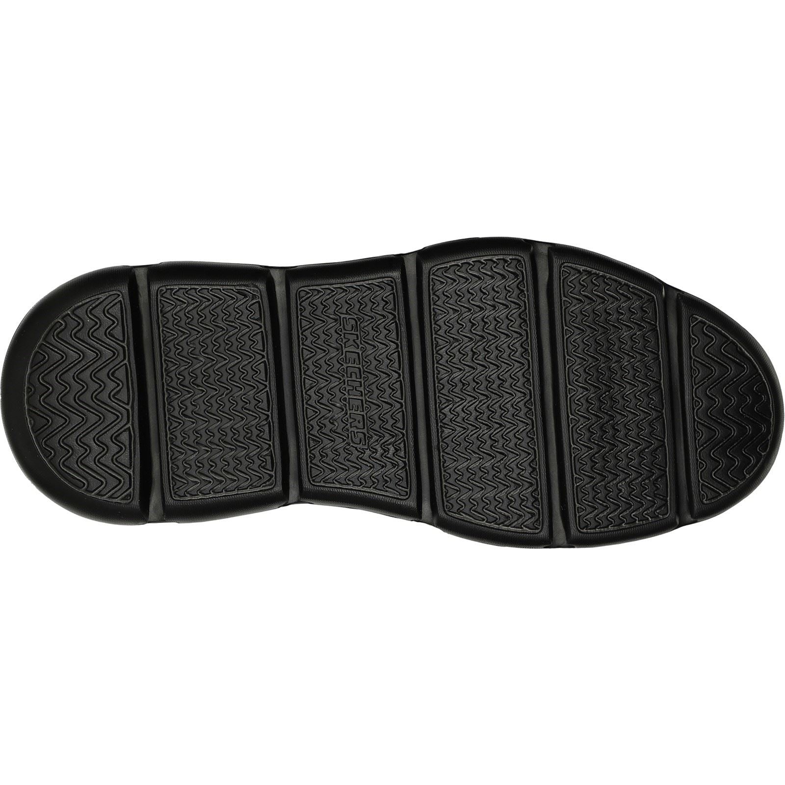 Skechers Garza - Gervin Schwarze Farbe Herren-Schnürschuhe Aus Leder