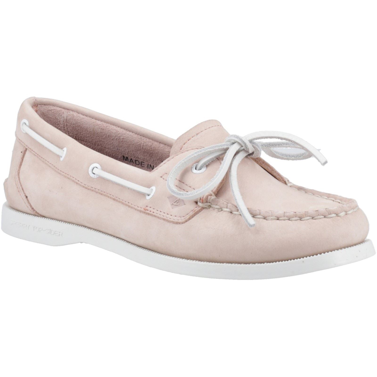 Sperry Authentic 1 Eye Leder Damen Blush Bootsschuhe