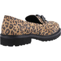Hush Puppies Gianna Damen Leopardenmuster Leder Slipper
