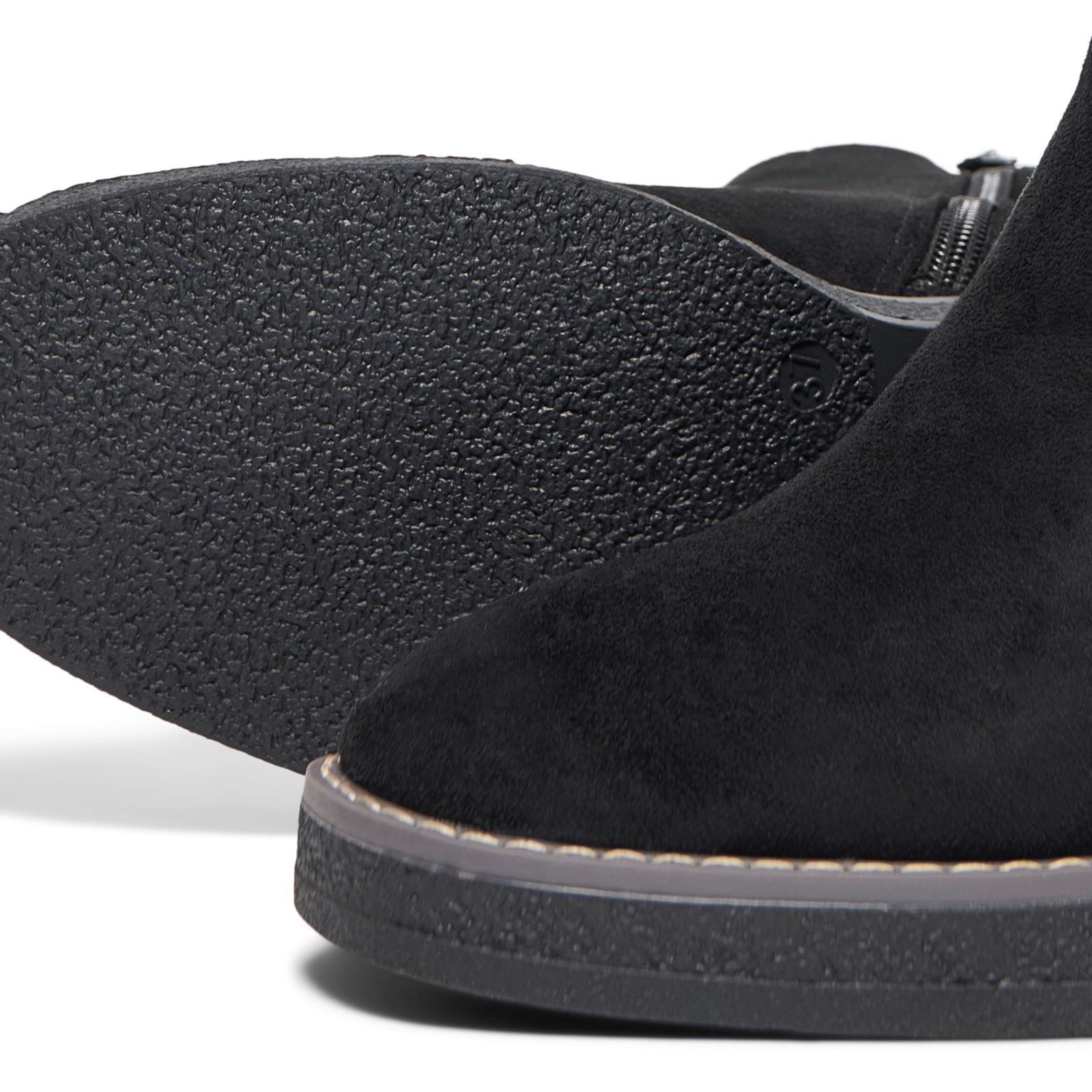 ONLY BABETTE Polyurethan Damen Schwarze/Goldene Absatz Ankelstiefeletten