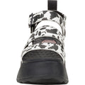 HEYDUDE Delray Buckle Animal Damen Sandalen Aus Synthetik In Schwarz/Weiß