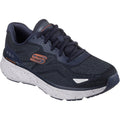 Skechers Edgeride Konzo Herren Textil Sneaker In Marineblau/orange