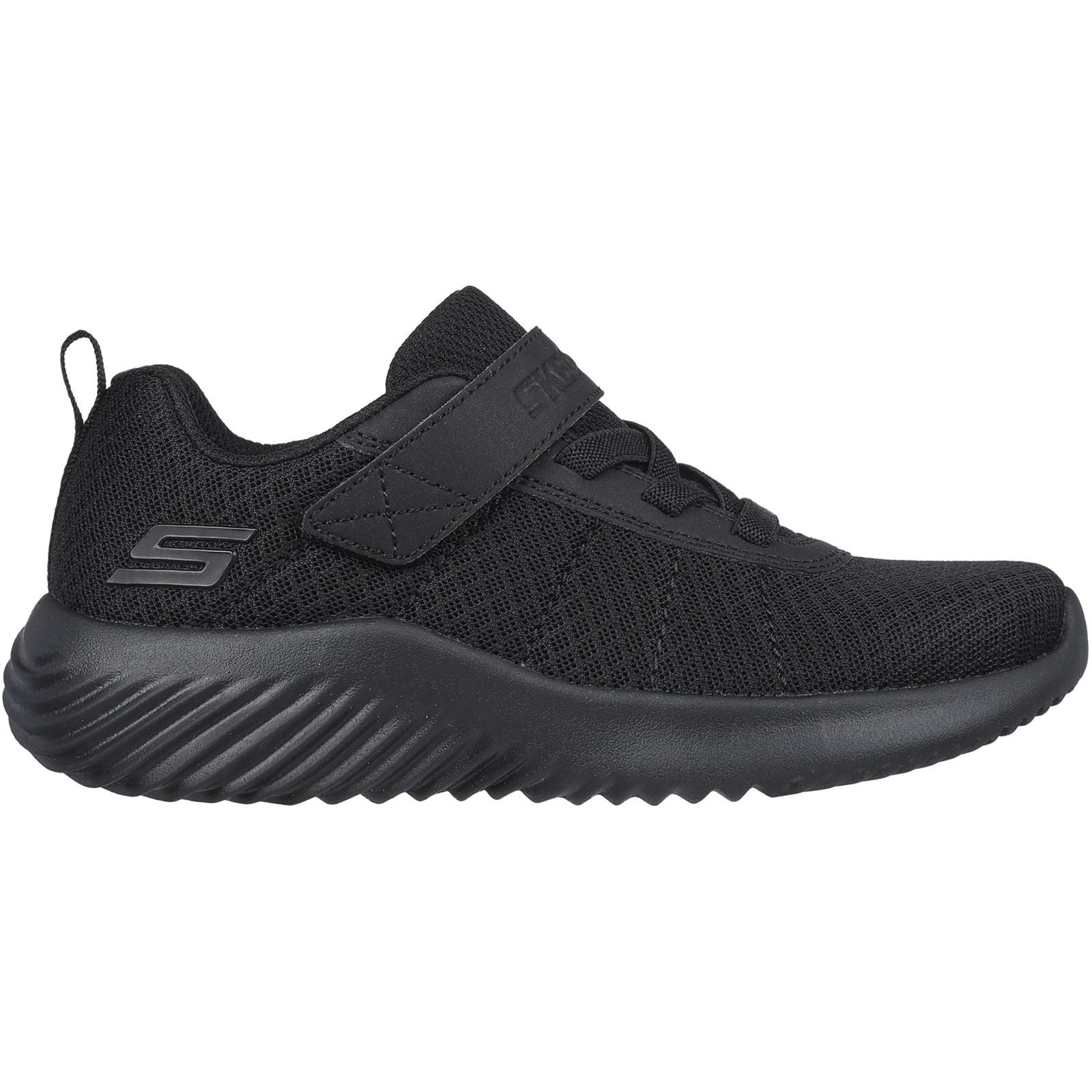 Skechers Bounder Baronik Textile Schwarze Farbe Turnschuhe