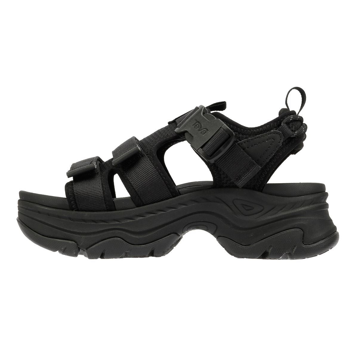 Teva Hurricane Ampsole Gaila Damen Schwarze Farbe Sandalen
