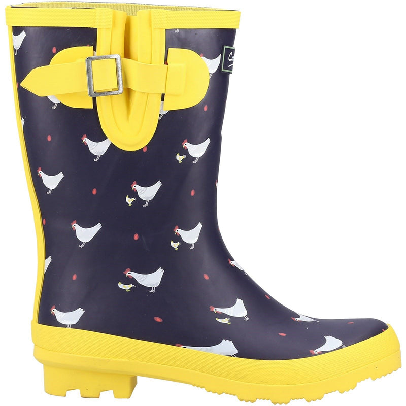 Cotswold Farmyard Mid Gummihuhn-Wellington-Stiefel