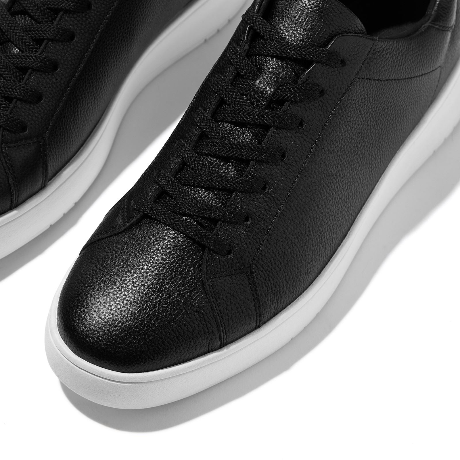 Fitflop Rally II Leder Herren Schwarze Sneakers