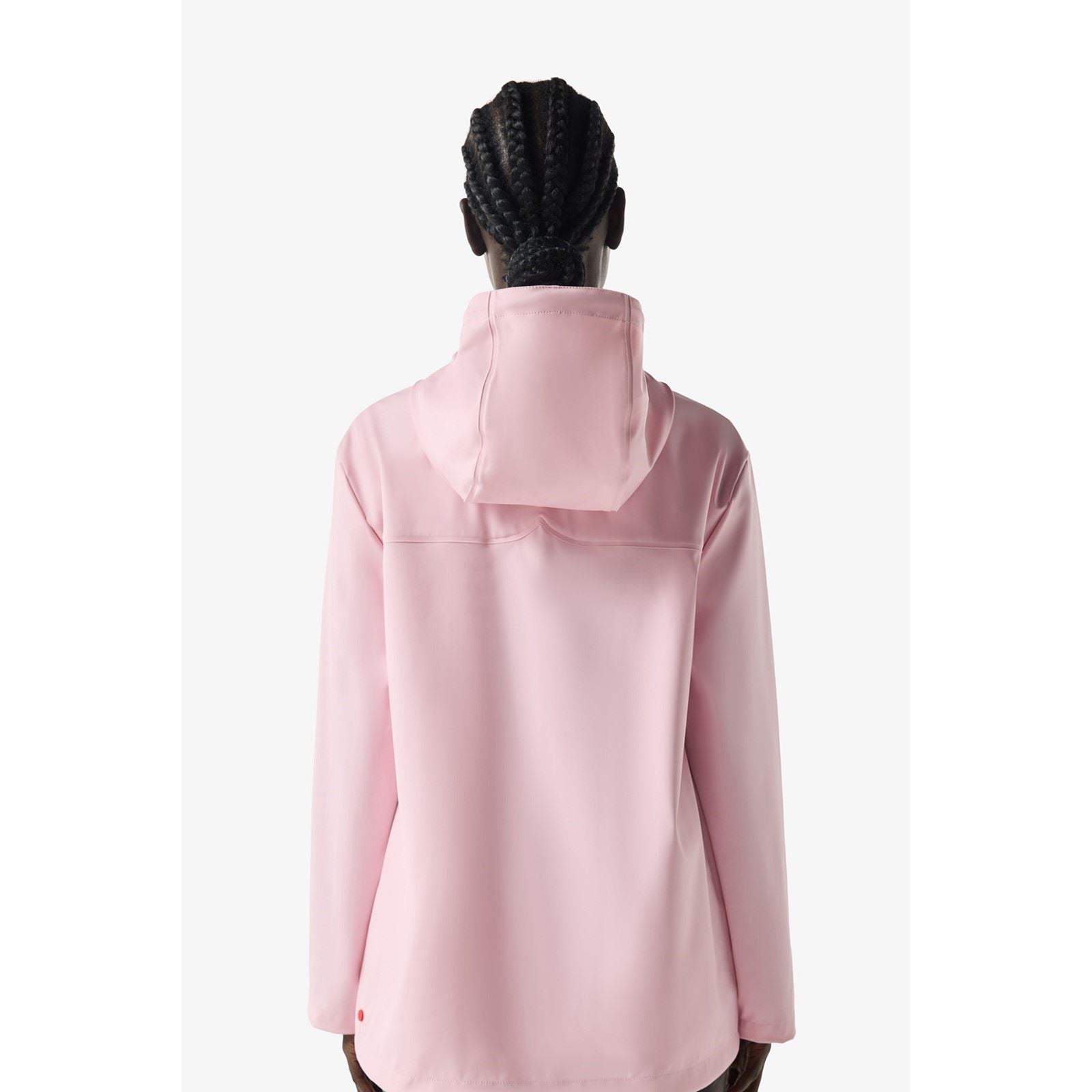 Hunter Izzy Hooded Damen Regenjacke In Pink