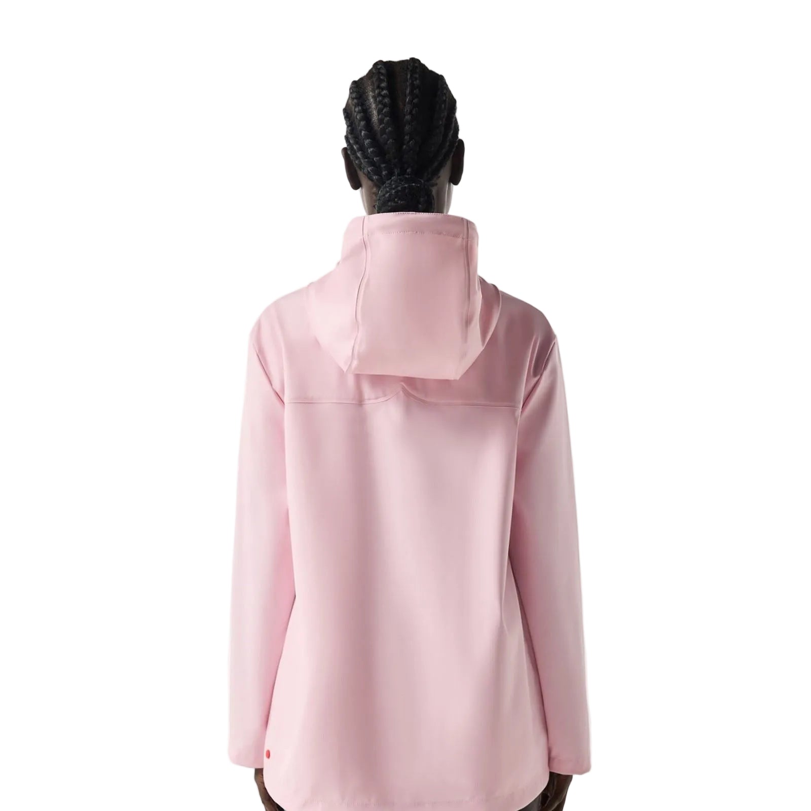 Hunter Izzy Hooded Damen Regenjacke In Pink