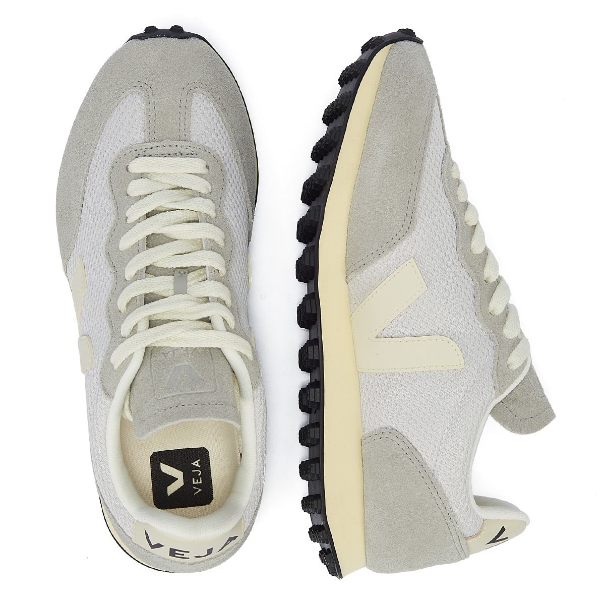 Veja Rio Branco Damen Graue/Pierre Sneakers