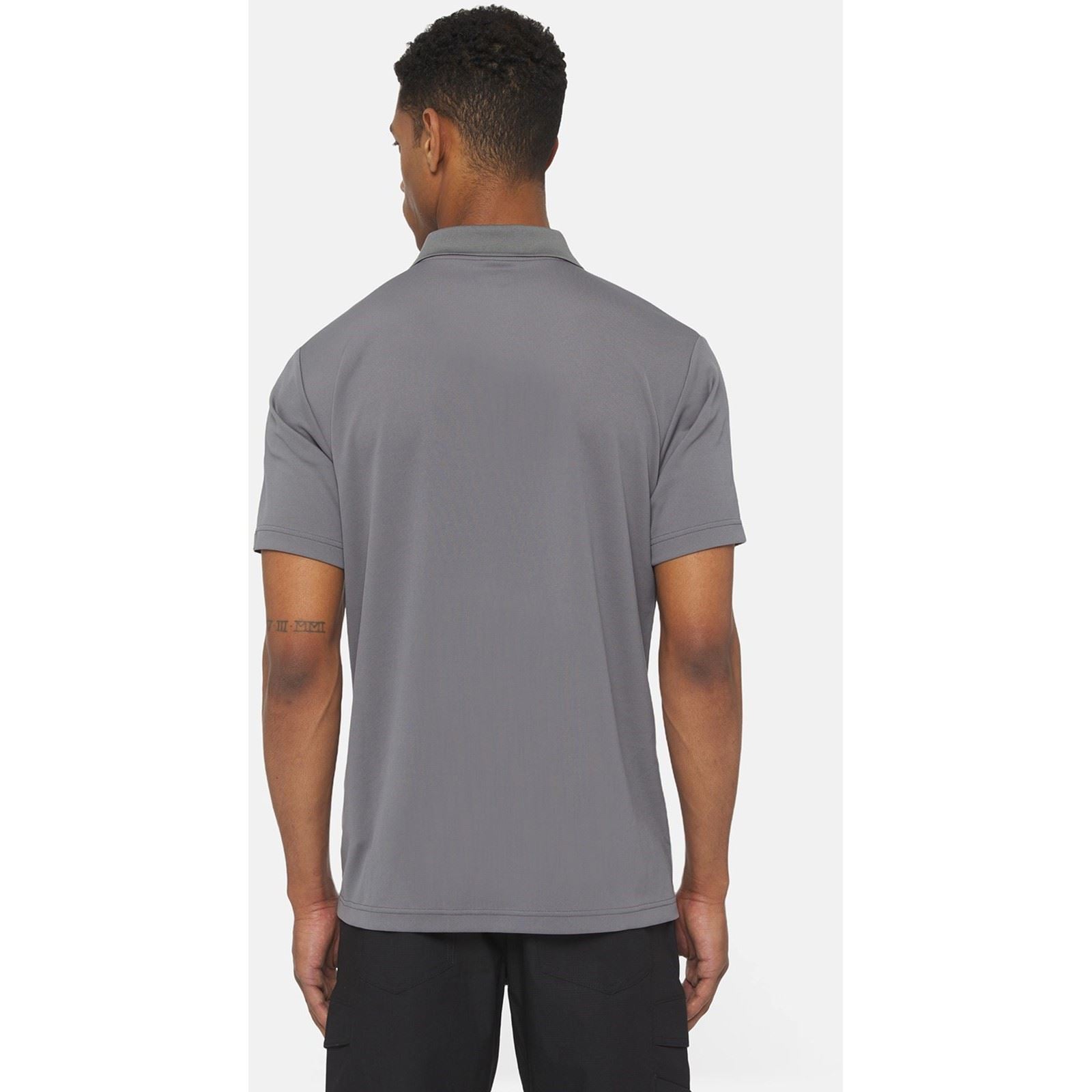 Dickies Everyday Polyester Herren Grau Polohemd