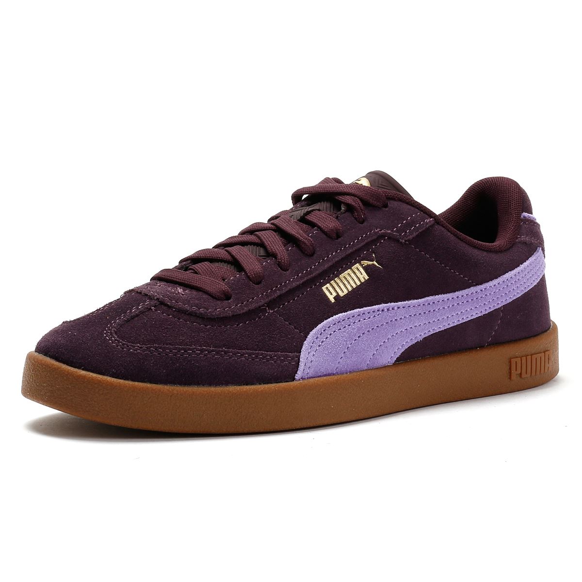 Puma Club II Era Wildleder Lila Sneakers