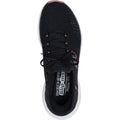 Skechers Edgeride Impression Damen Stoffschuhe In Schwarz/Rosa