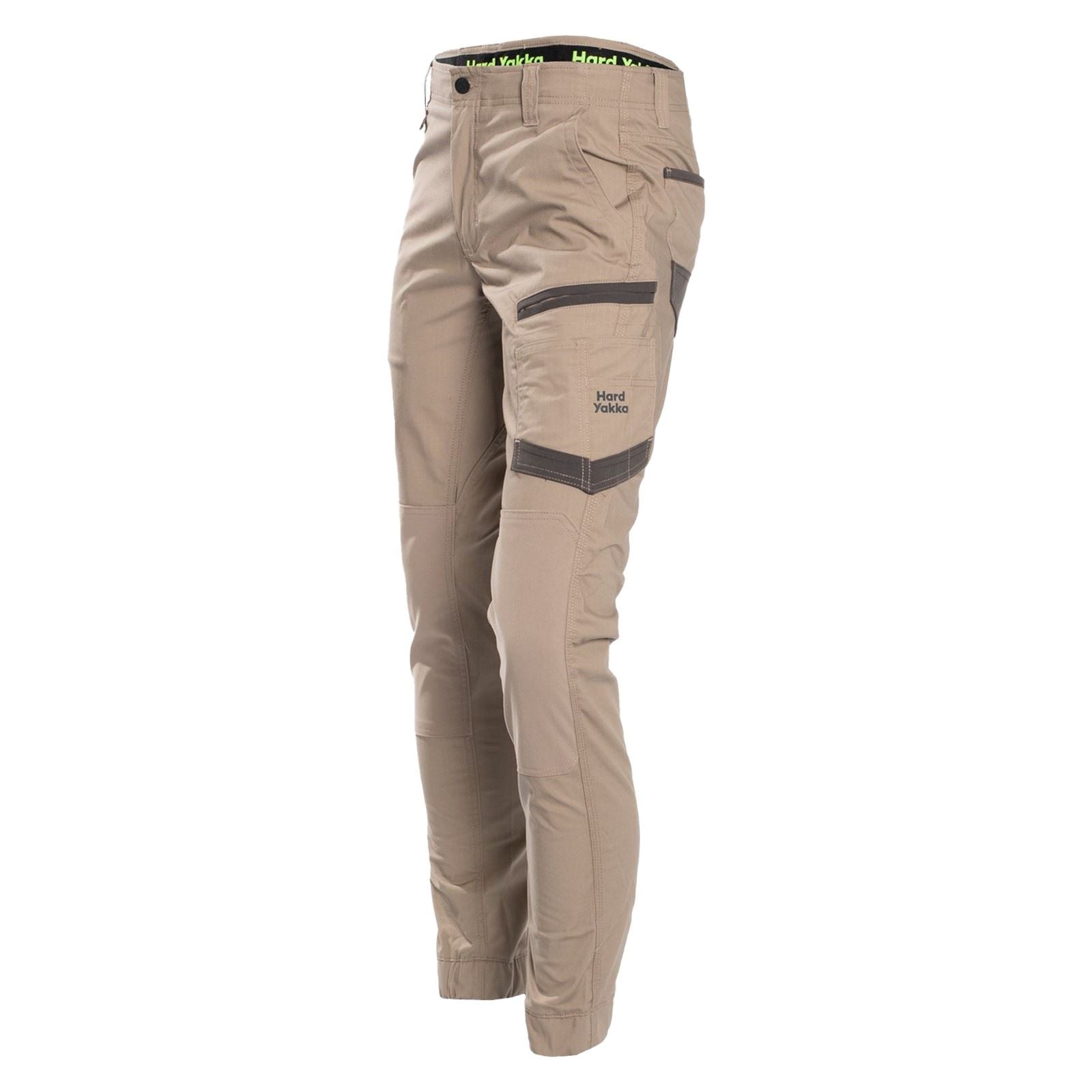 Hard Yakka Raptor Cuff Baumwoll Herren Tan Outdoohosen