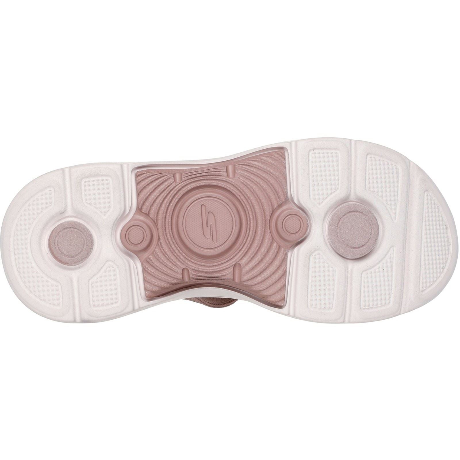 Skechers Go Walk Arch Fit 2.0 Damen Sandalen In Malve Für Textil