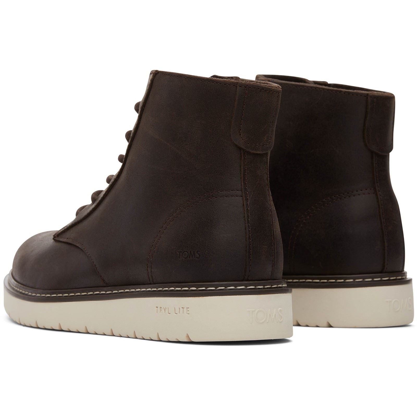 TOMS Navi TRVL Lite Ranger Leder Herren Dunkelbraune Stiefel