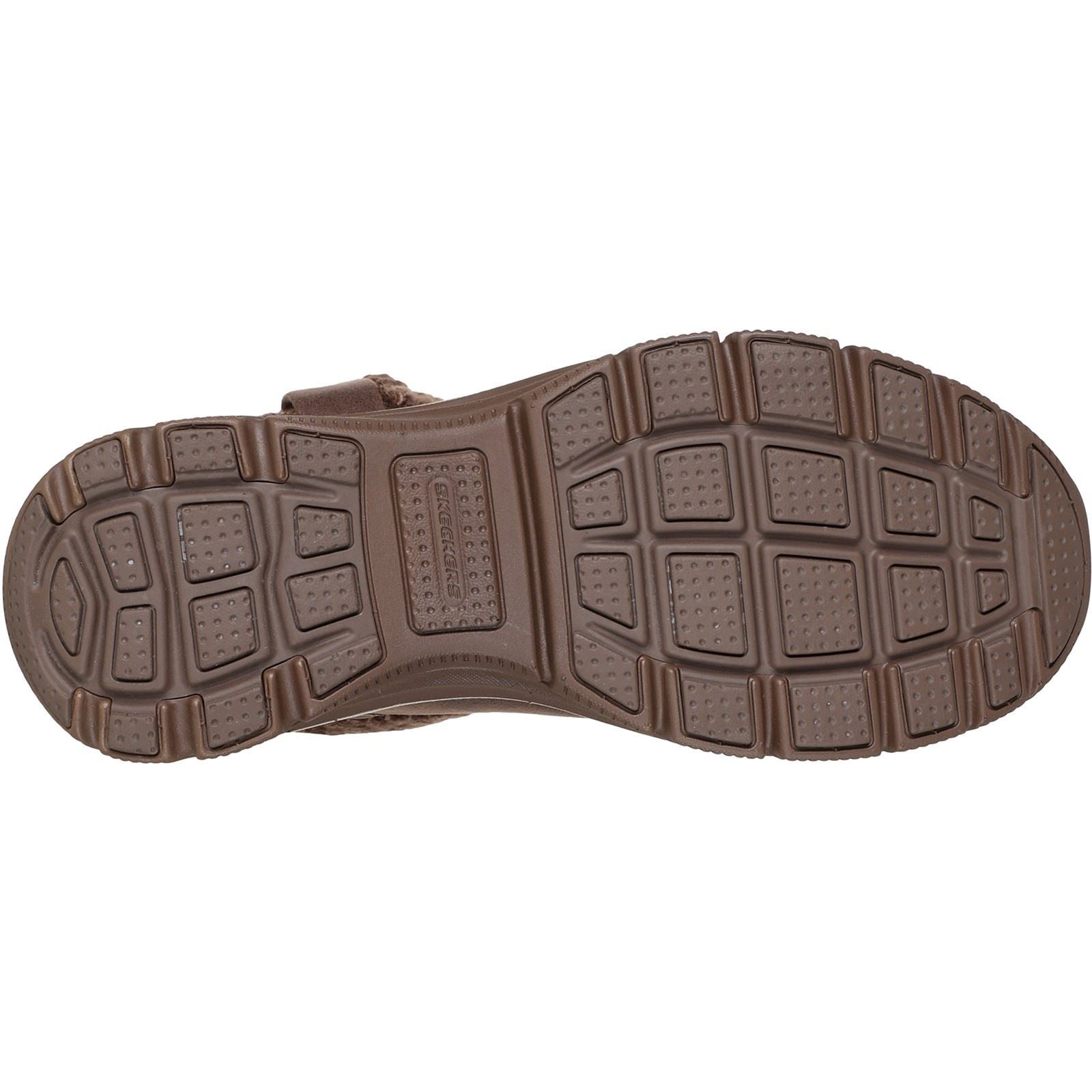 Skechers Easy Going Cozy Weather 2 Textile Damen Schokoladenfarben Winter Stiefeletten
