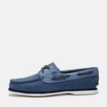 Timberland Classic 2 Eye Lederschuhe Für Herren In Blau Mit Schnürung