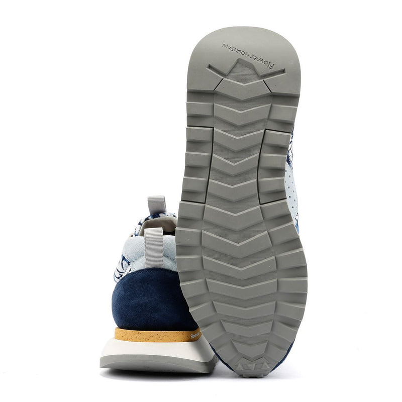 Flower Mountain New Asuka Blau Sneakers